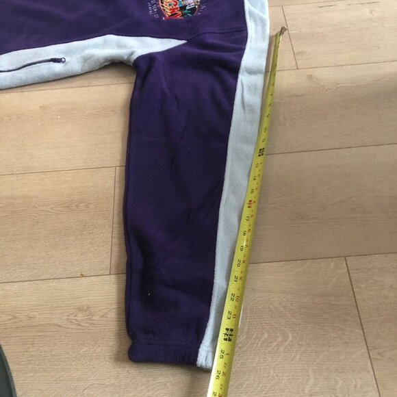 NWOT - DC Classic Purple and Grey Lucky Logger Fleece Zipper Jacket - XL - Picture 15 of 16